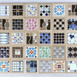 タイル名称統一100周年記念コースター