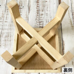 ミニタイルテーブルキット 裏側